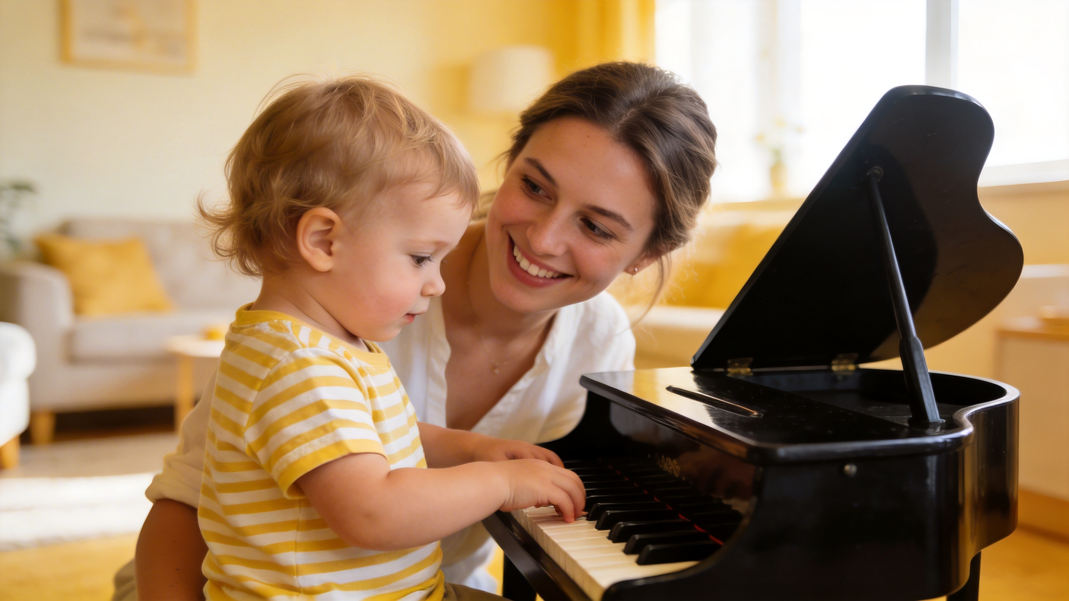 Jeu de musique pour tout-petits : 5 minutes pour stimuler le cerveau